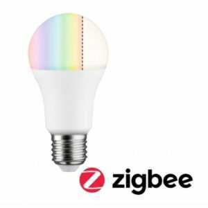 Paulmann LED Leuchtmittel ZigBee RGBW E27 Birnenform, 9,3 W, dimmbar, RGBW, SmartHome ZigBee