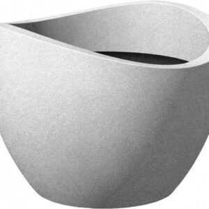 Scheurich Pflanztopf Wave Globe Serie 250 Ø 50 cm, granit grau