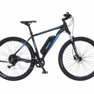 Fischer E-Mountainbike EM 1724.1, 29 Zoll RH 51 cm 10-Gang 422 Wh schwarz blau