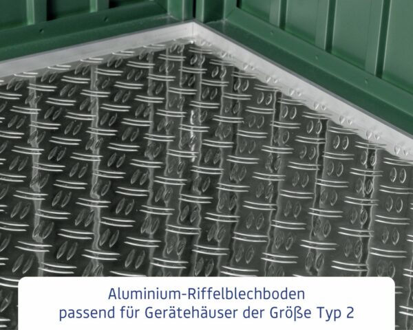 EcoStar Aluminium-Riffelblechboden Trend&Elegant Typ 2