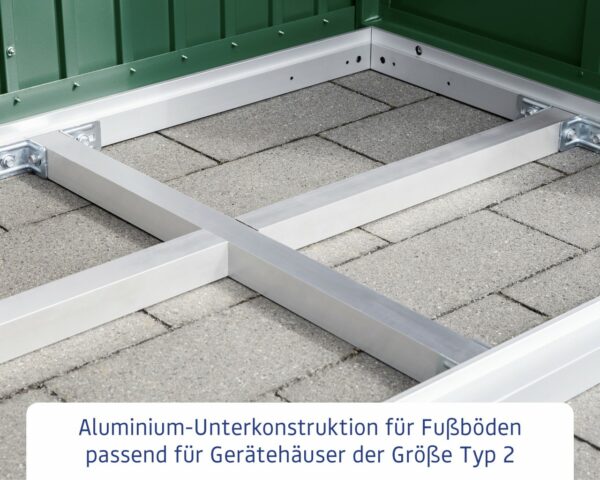 EcoStar Aluminium-Unterkonstruktion für Fußböden Trend&Elegant Typ 2