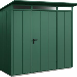 EcoStar Gerätehaus Elegant-P Typ 1 247,9 x 153 x 228,6 cm moosgrün