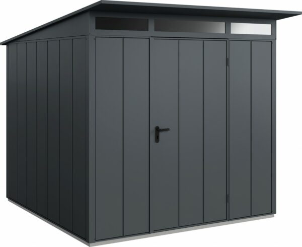 EcoStar Gerätehaus Elegant-P Typ 2 247,9 x 283,4 x 232,3 cm anthrazitgrau