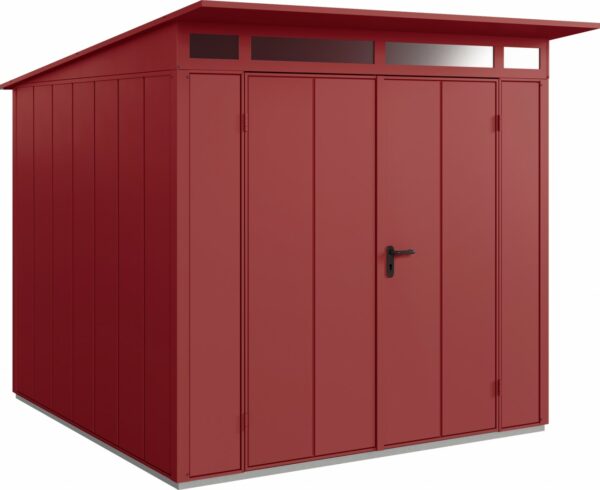 EcoStar Gerätehaus Elegant-P Typ 2 247,9 x 283,4 x 232,3 cm purpurrot