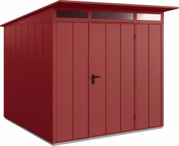 EcoStar Gerätehaus Elegant-P Typ 2 247,9 x 283,4 x 232,3 cm purpurrot