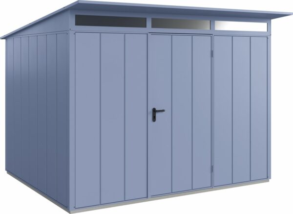 EcoStar Gerätehaus Elegant-P Typ 3 312,7 x 283,4 x 232,3 cm taubenblau