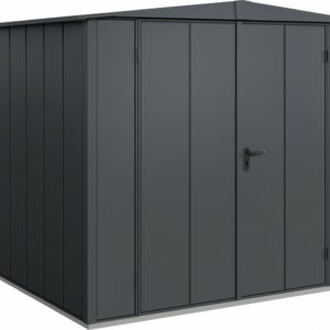 EcoStar Gerätehaus Elegant-S Typ 2 258,8 x 247,7 x 216 cm anthrazitgrau