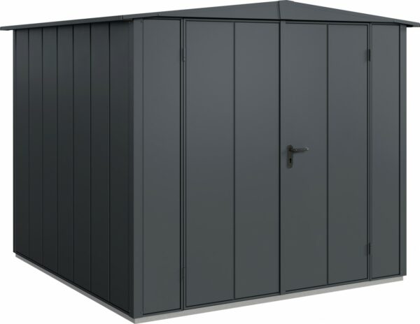 EcoStar Gerätehaus Elegant-S Typ 2 258,8 x 247,7 x 216 cm anthrazitgrau