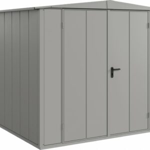 EcoStar Gerätehaus Elegant-S Typ 2 258,8 x 247,7 x 216 cm graualuminium