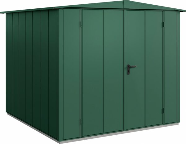 EcoStar Gerätehaus Elegant-S Typ 2 258,8 x 247,7 x 216 cm moosgrün