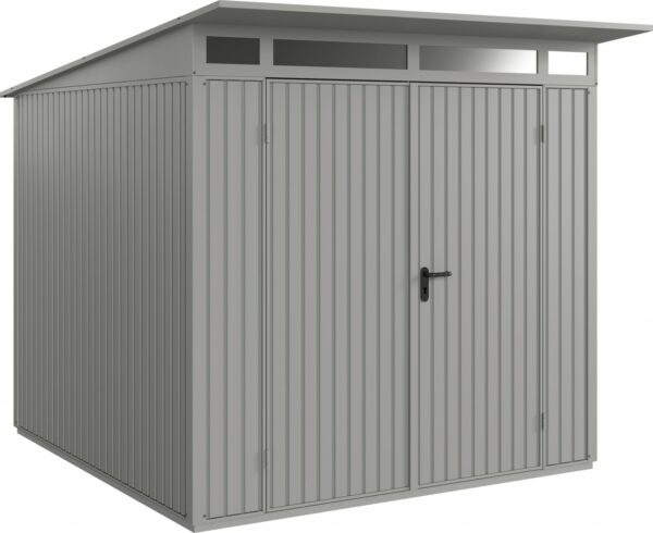 EcoStar Gerätehaus Trend-P Typ 2 247,9 x 283,4 x 232,3 cm graualuminium