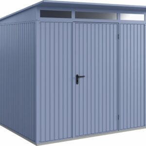 EcoStar Gerätehaus Trend-P Typ 2 247,9 x 283,4 x 232,3 cm taubenblau