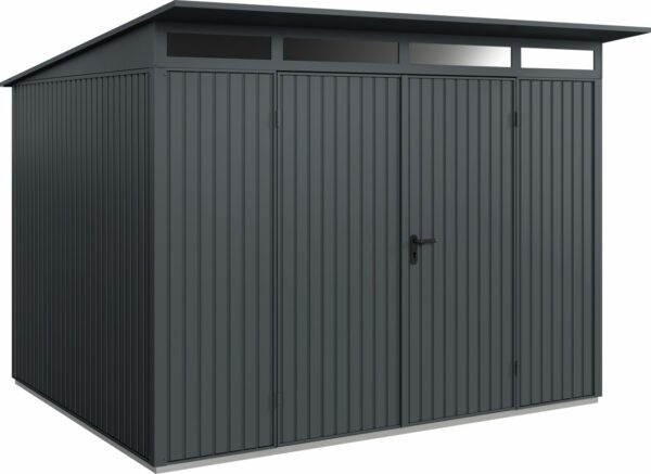 EcoStar Gerätehaus Trend-P Typ 3 312,7 x 283,4 x 232,3 cm anthrazitgrau