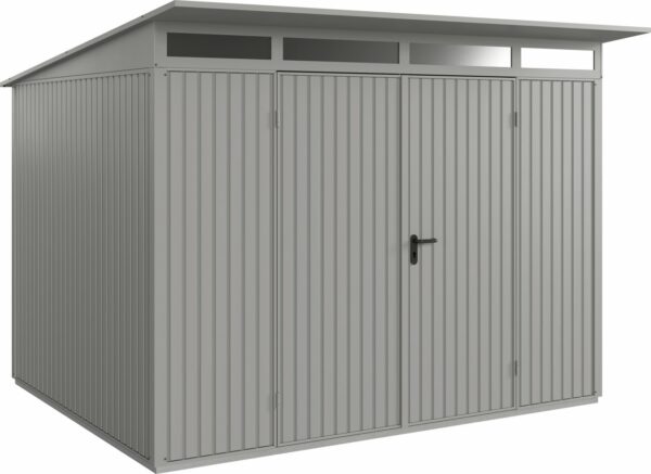 EcoStar Gerätehaus Trend-P Typ 3 312,7 x 283,4 x 232,3 cm graualuminium