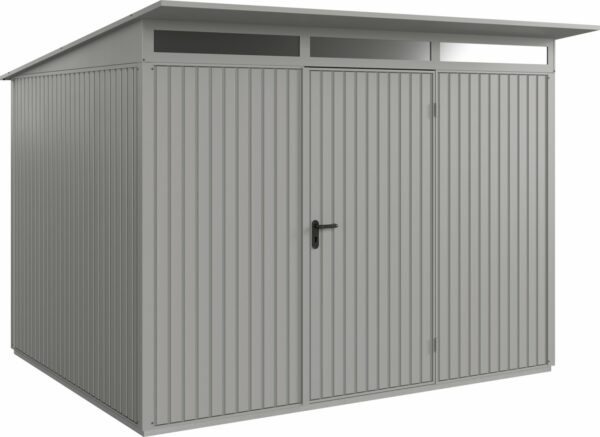 EcoStar Gerätehaus Trend-P Typ 3 312,7 x 283,4 x 232,3 cm graualuminium