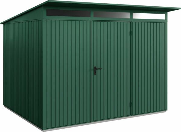 EcoStar Gerätehaus Trend-P Typ 3 312,7 x 283,4 x 232,3 cm moosgrün