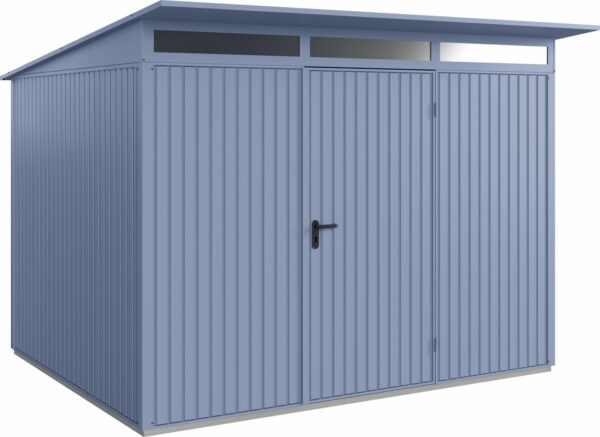 EcoStar Gerätehaus Trend-P Typ 3 312,7 x 283,4 x 232,3 cm taubenblau