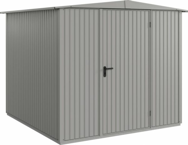 EcoStar Gerätehaus Trend-S Typ 2 258,8 x 247,7 x 216 cm graualuminium