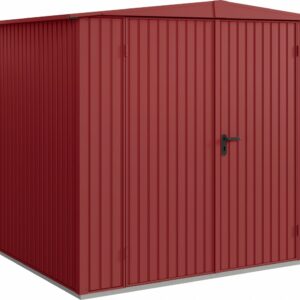 EcoStar Gerätehaus Trend-S Typ 2 258,8 x 247,7 x 216 cm purpurrot