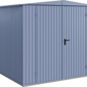 EcoStar Gerätehaus Trend-S Typ 2 258,8 x 247,7 x 216 cm taubenblau