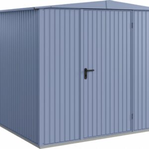 EcoStar Gerätehaus Trend-S Typ 2 258,8 x 247,7 x 216 cm taubenblau