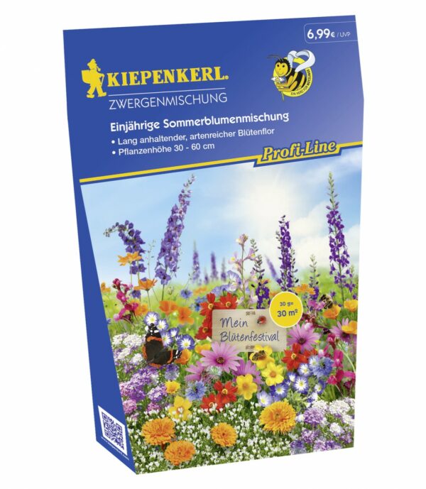 Kiepenkerl Blumenmischung Zwergenmischung Inhalt: 30 m²