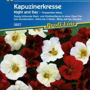 Kiepenkerl Kapuzinerkresse Night & Day Tropaeolum minus, Inhalt: ca. 20 Pflanzen