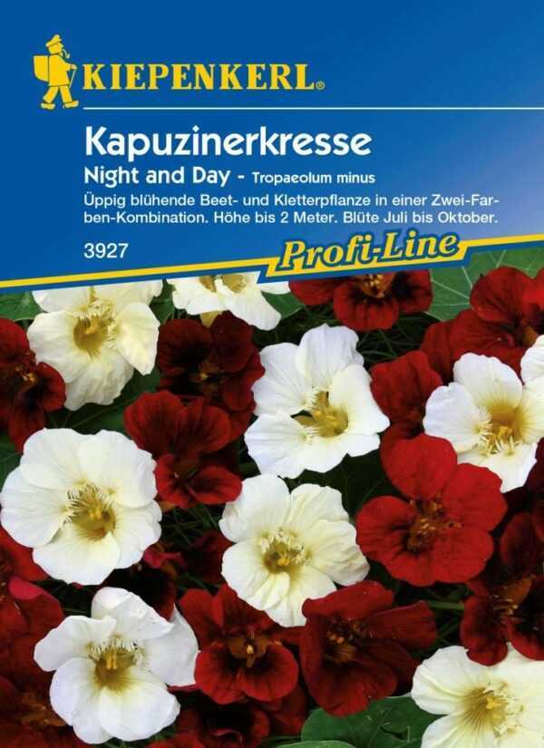 Kiepenkerl Kapuzinerkresse Night & Day Tropaeolum minus, Inhalt: ca. 20 Pflanzen