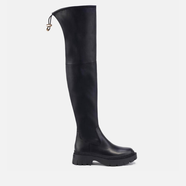 Coach Jolie Leather Thigh-High Boots - UK 3