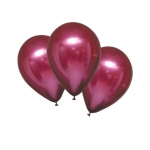 6 Latexballons Satin Luxe Pomegranate 27,5cm