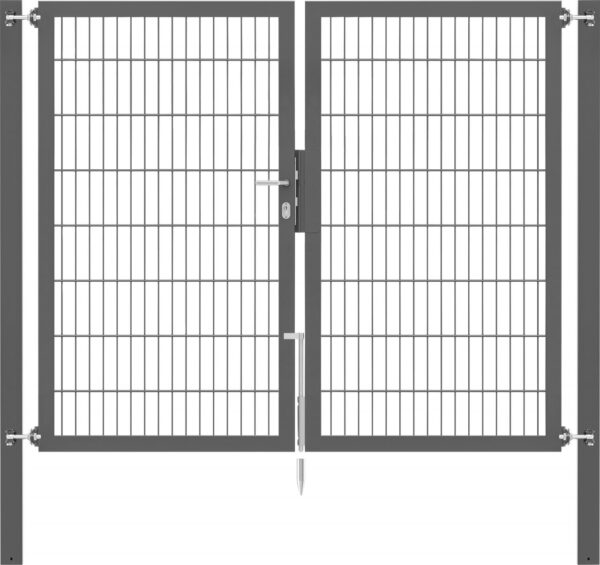 Alberts Doppeltor Flexo Plus anthrazit 200 x 160 cm