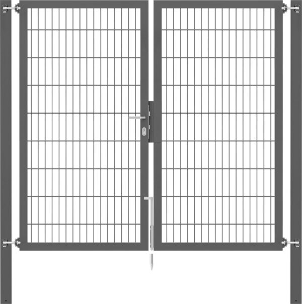 Alberts Doppeltor Flexo Plus anthrazit 200 x 180 cm