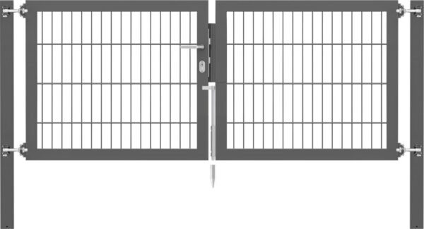 Alberts Doppeltor Flexo Plus anthrazit 200 x 80 cm