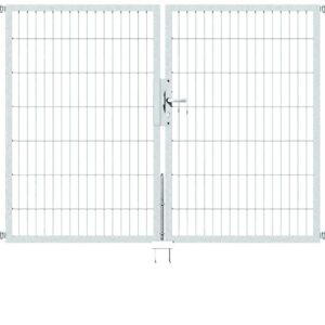 Alberts Stabgitter Doppeltor Flexo 200 x 140 cm 6/5/6 feuerverzinkt zE