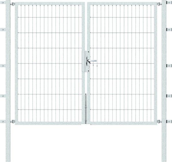 Alberts Stabgitter Doppeltor Flexo 200 x 160 cm 6/5/6 feuerverzinkt zE