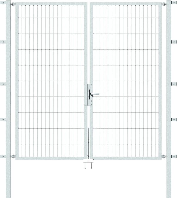 Alberts Stabgitter Doppeltor Flexo 200 x 200 cm 6/5/6 feuerverzinkt zE