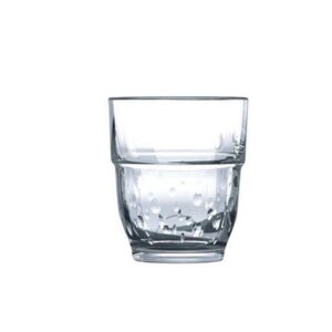 Arcoroc Tumbler-Glas Stacky Oxygene, Glas, Trinkglas Wasserglas Saftglas 160ml Glas transparent 6 Stück