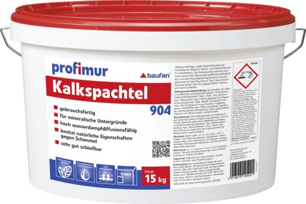 Baufan Profimur Kalkspachtel 15 kg