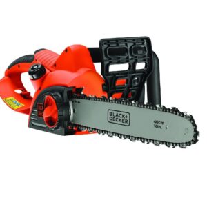 Black & Decker Elektro Kettensäge 2.000 W, 40 cm Schnittlänge