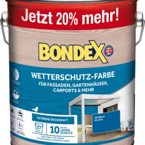 Bondex Wetterschutzfarbe azur 3 L