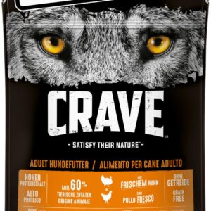 Crave Adult mit Truthahn und Huhn Hundefutter 1 kg