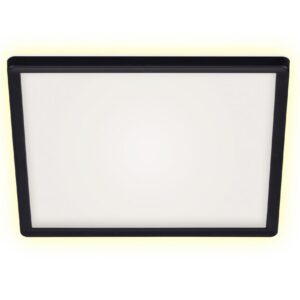 Di-Ka ultraflaches LED Panel Slim 29,3 x 29,3 cm schwarz mit Backlight