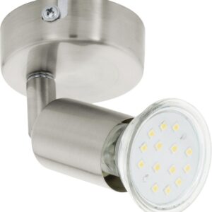 Eglo 1er LED Spot Buzz nickel-matt Ø 6 cm GU10