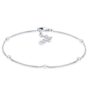 Elli DIAMONDS Armband Elegant Klassisch Diamant (0.025 ct) 925 Silber