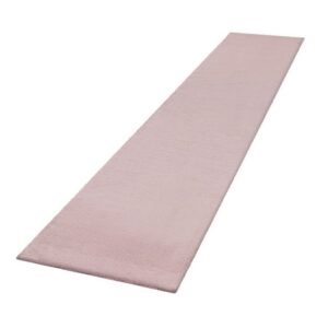 Fellteppich Hochflor Teppich Wohnzimmer Kunstfell Super Softes Kaninchenfell Imitat In Rosa, TT Home, rechteckig, Höhe: 26 mm