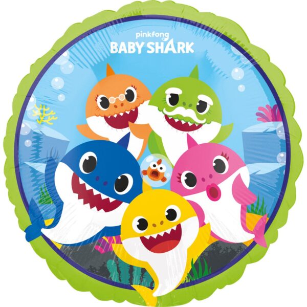 Folienballon Baby Shark 43 cm