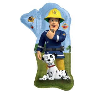 Folienballon Fireman Sam 55 x 83 cm