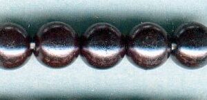 Glorex Wachs Perlen 6 mm 60 Stück, grau