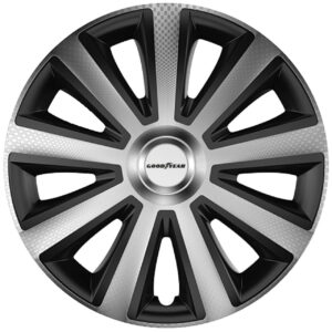 Goodyear Radzierblende Memphis Carbon 15 Zoll schwarz/silber, 4 Stück