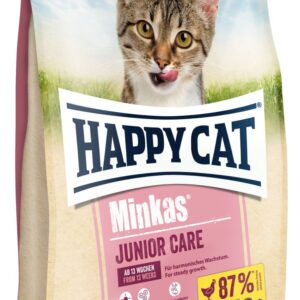 HappyCat Katzenfutter Minkas Junior Geflügel 500 g